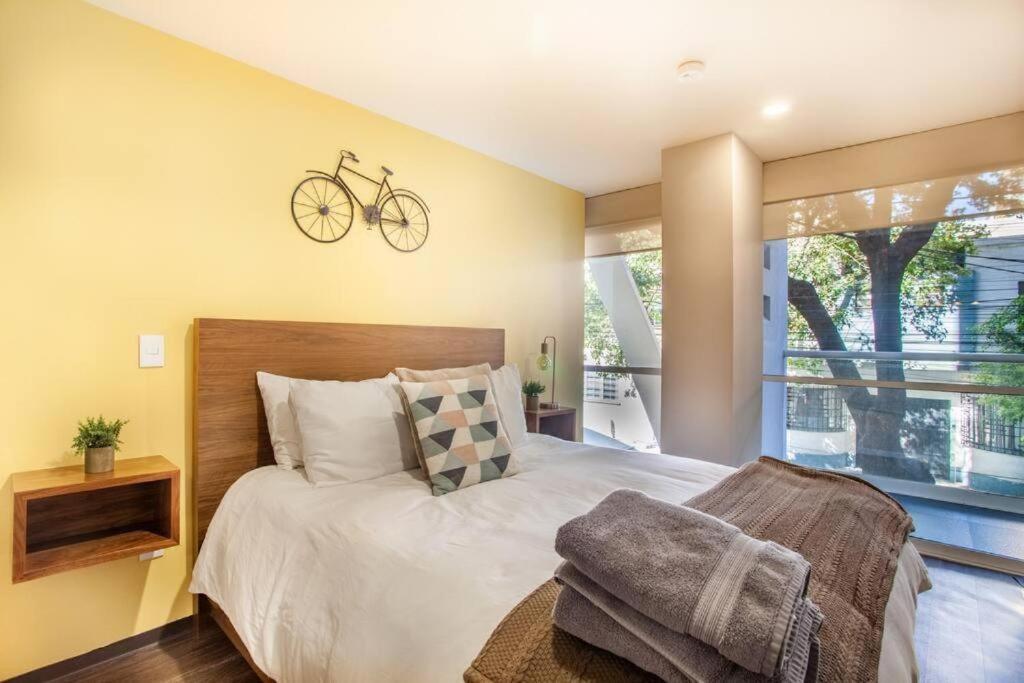 Corazon De Condesa 3 Departamentos - 200Mbps Wifi, Roof, Gym Aparthotel Mexico City Exterior photo