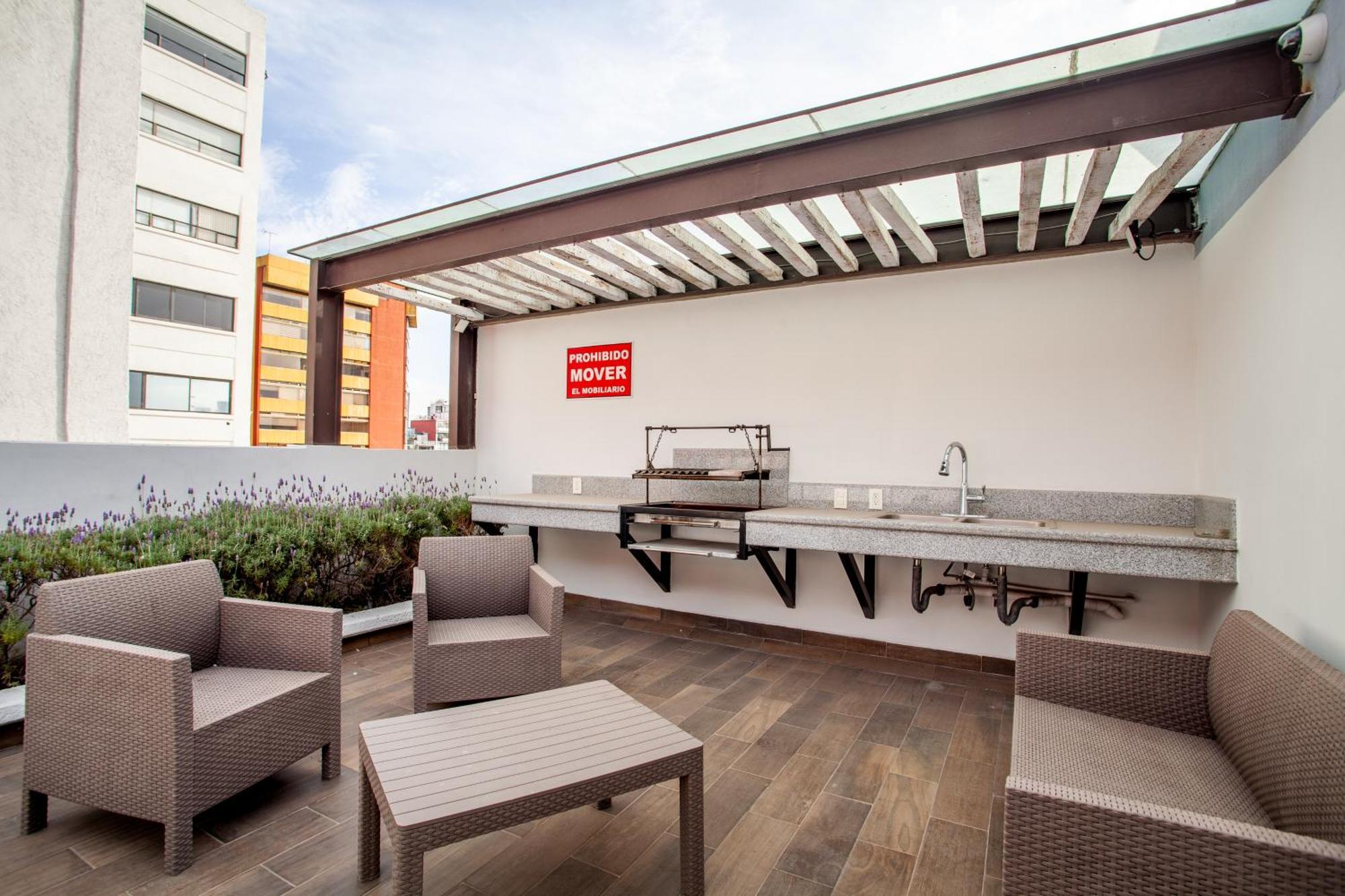 Corazon De Condesa 3 Departamentos - 200Mbps Wifi, Roof, Gym Aparthotel Mexico City Exterior photo